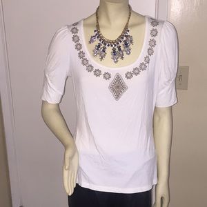 Nicole by Nicole Miller Shirt Size Medium